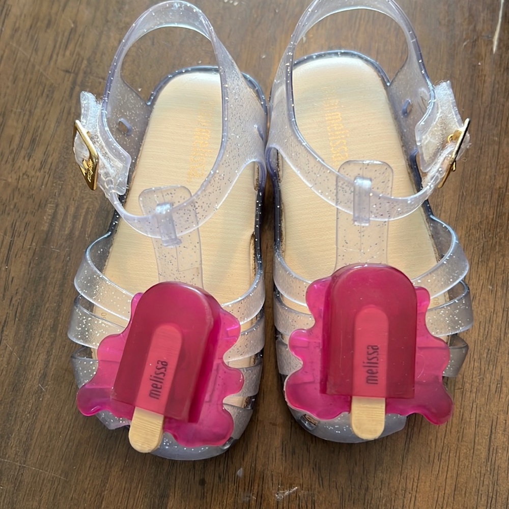 Mini Melissa sandals size 7